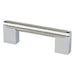 Studio Remix 96mm CC Brushed Nickel and Polished Chrome Pull