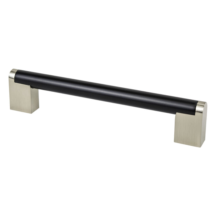 Studio Remix 160mm CC Matte Black and Brushed Nickel Pull