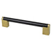 Studio Remix 160mm CC Matte Black and Modern Brushed Gold Pull