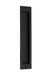 Emtek Sandcast Bronze Rectangular Flush Pulls-10", Flat Black Bronze