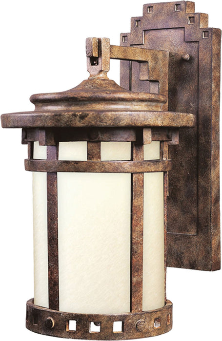 Maxim - 3144MOSE - One Light Outdoor Wall Lantern - Santa Barbara Dark Sky - Sienna