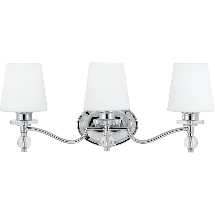 Quoizel - HS8603C - Three Light Bath Fixture - Hollister - Polished Chrome