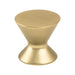 Domestic Bliss Modern Brushed Gold Knob