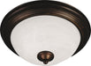 Maxim - 5842MROI - Three Light Flush Mount - Essentials - 584x - Oil Rubbed Bronze