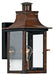Quoizel - CM8408AC - One Light Outdoor Wall Lantern - Chalmers - Aged Copper