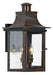 Quoizel - CM8410AC - Two Light Outdoor Wall Lantern - Chalmers - Aged Copper