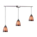 ELK Home - 416-3L-C - Three Light Pendant - Arco Baleno - Satin Nickel