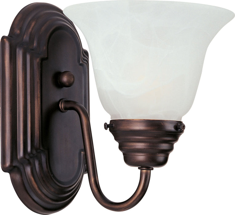 Maxim - 8011MROI - One Light Wall Sconce - Essentials - 801x - Oil Rubbed Bronze