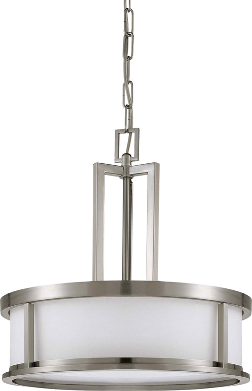 Nuvo Lighting - 60-2857 - Four Light Pendant - Odeon - Brushed Nickel