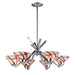 ELK Home - 1475/6CRW - Six Light Chandelier - Refraction - Polished Chrome