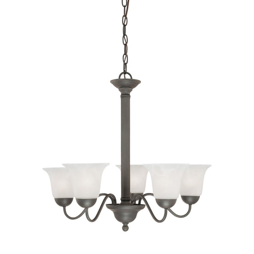 ELK Home - SL881163 - Five Light Chandelier - Riva - Painted Bronze