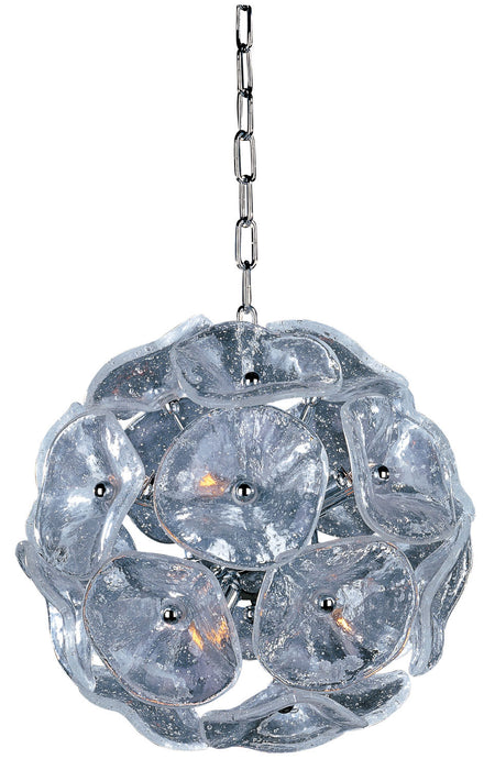 ET2 - E22090-28 - Eight Light Pendant - Fiori - Polished Chrome