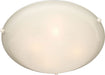 Maxim - 11060MRWT - Four Light Flush Mount - Malaga - White