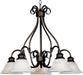 Maxim - 2657MRKB - Five Light Chandelier - Pacific - Kentucky Bronze