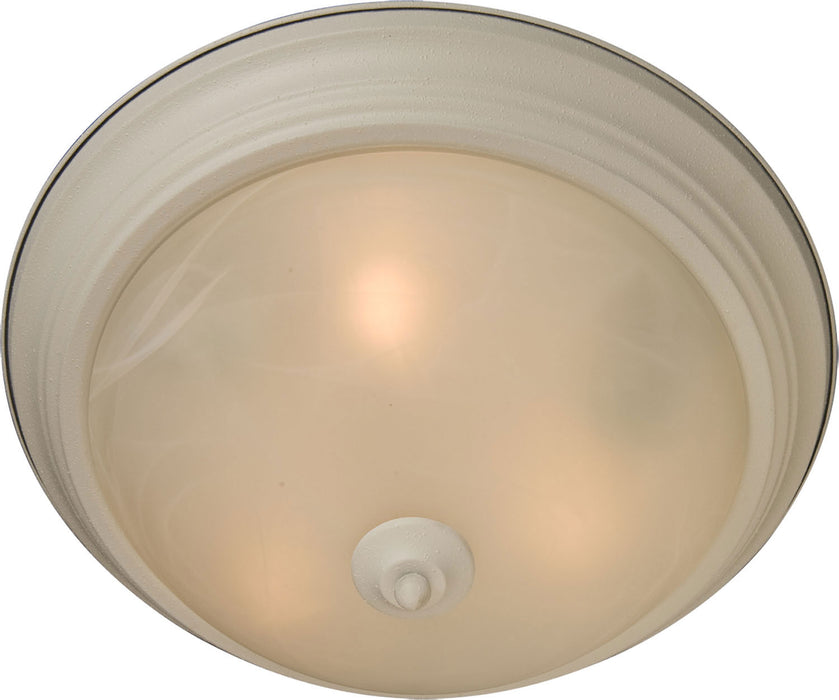 Maxim - 5842MRTW - Three Light Flush Mount - Essentials - 584x - Textured White