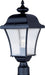 Maxim - 1065BK - One Light Outdoor Pole/Post Lantern - Senator - Black