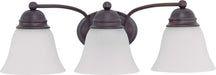 Nuvo Lighting - 60-3167 - Three Light Vanity - Empire - Mahogany Bronze