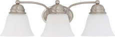 Nuvo Lighting - 60-3266 - Three Light Vanity - Empire - Brushed Nickel