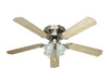 Craftmade - BRC52BNK5C - 52"Ceiling Fan - Brilliante 4 Light - Brushed Polished Nickel