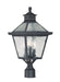 Acclaim Lighting - 7677BK - Three Light Post Mount - Bay Street - Matte Black