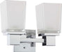 Nuvo Lighting - 60-4002 - Two Light Vanity - Parker - Polished Chrome