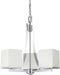 Nuvo Lighting - 60-4085 - Three Light Chandelier - Bento - Polished Chrome