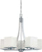 Nuvo Lighting - 60-4086 - Five Light Chandelier - Bento - Polished Chrome