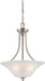 Nuvo Lighting - 60-4147 - Three Light Pendant - Surrey - Brushed Nickel
