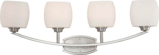 Nuvo Lighting - 60-4184 - Four Light Vanity - Helium - Brushed Nickel