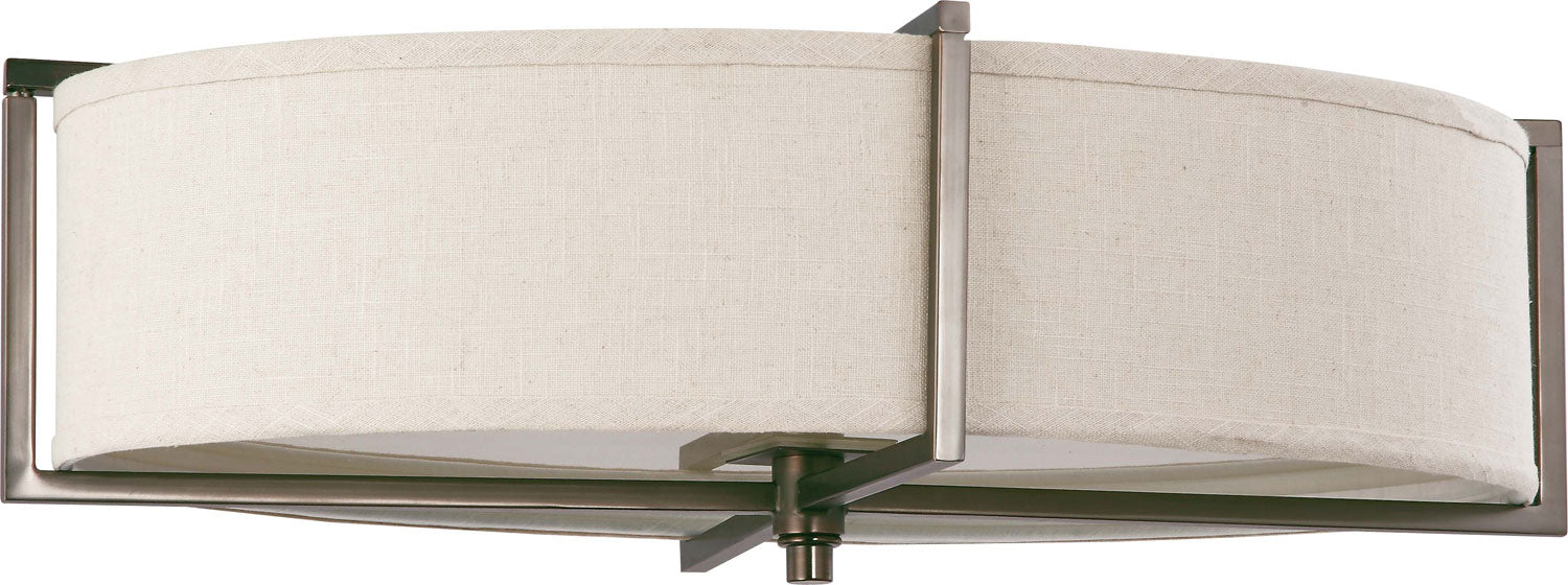 Nuvo Lighting - 60-4459 - Six Light Flush Mount - Portia - Hazel Bronze
