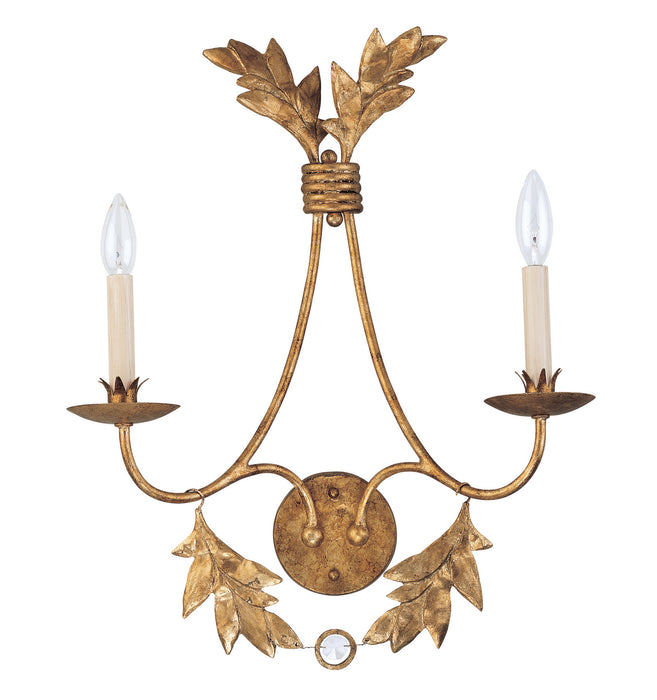 Lucas + McKearn - SC1159-2 - Two Light Wall Sconce - Sweet Olive - Gold