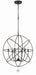 Crystorama - 9228-EB - Six Light Chandelier - Solaris - English Bronze