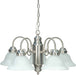 Nuvo Lighting - 60-1290 - Five Light Chandelier - Chandelier - Brushed Nickel