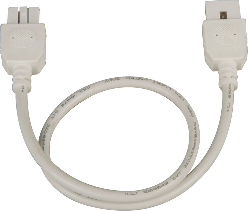 Maxim - 87877WT - 18" Connector Cord - CounterMax MXInterLink4 - White