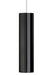 Visual Comfort Modern - 700FJPPRBS - One Light Pendant - Piper - Black/Satin Nickel