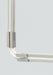 Visual Comfort Architectural - 700MOCFXVS - Monorail Flexible Vertical Connectors - Satin Nickel