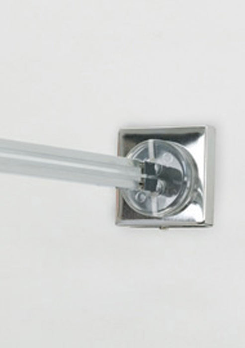 Visual Comfort Architectural - 700MOP2CDS - MonoRail 2" Square Direct-End Power Feed - Satin Nickel
