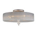 ELK Home - 20006/5 - Five Light Semi Flush Mount - Alexis - Antique Silver