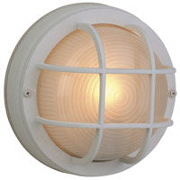 Craftmade - Z394-TW - One Light Flushmount - Bulkheads Oval and Round - Textured White