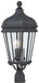 Minka-Lavery - 8696-66 - Three Light Post Mount - Harrison - Coal