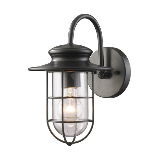 ELK Home - 42284/1 - One Light Outdoor Wall Sconce - Portside - Matte Black