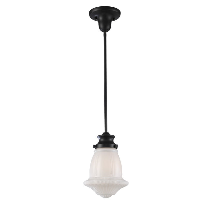 ELK Home - 69039-1 - One Light Mini Pendant - Schoolhouse - Oil Rubbed Bronze