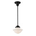 ELK Home - 69052-1 - One Light Mini Pendant - Schoolhouse - Oil Rubbed Bronze