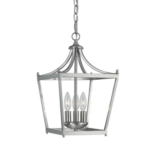 Capital Lighting - 4036BN - Three Light Foyer Pendant - Stanton - Brushed Nickel