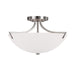 Capital Lighting - 4037BN - Three Light Semi-Flush Mount - Stanton - Brushed Nickel