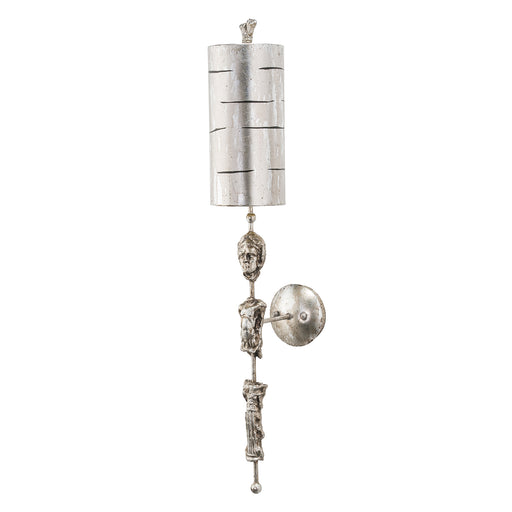 Lucas + McKearn - SC1052 - One Light Wall Sconce - Fragment - Silver Leaf