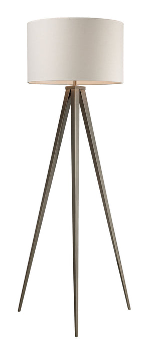 ELK Home - D2121 - One Light Floor Lamp - Salford - Satin Nickel