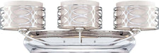 Nuvo Lighting - 60-4623 - Three Light Vanity - Harlow - Polished Nickel