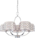 Nuvo Lighting - 60-4625 - Five Light Chandelier - Harlow - Polished Nickel