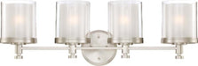 Nuvo Lighting - 60-4644 - Four Light Vanity - Decker - Brushed Nickel
